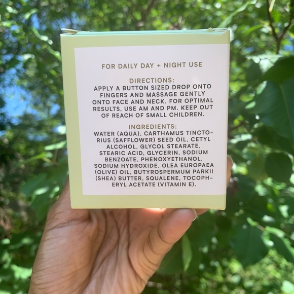 Intensive Hydraulic Face Cream | Squalene + Vitamin E blend - Picture 2 of 5